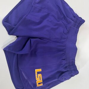 LSU Lululemon shorts